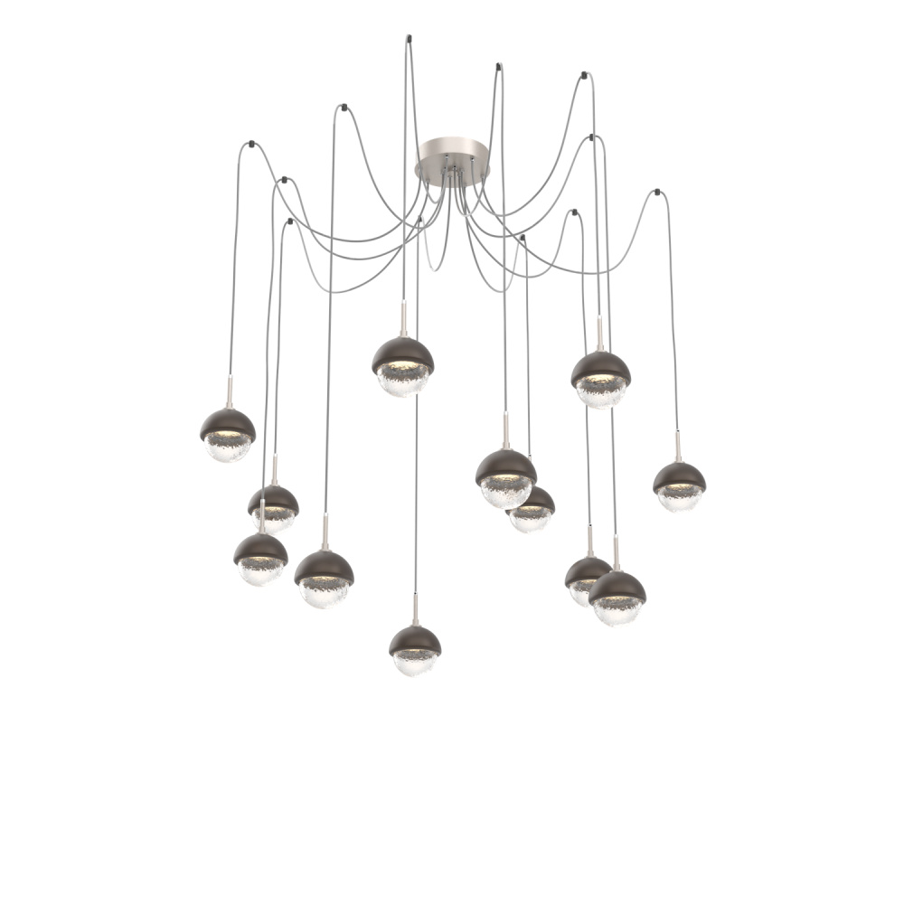 Cabochon Round 12pc Swag Multi-Pendant