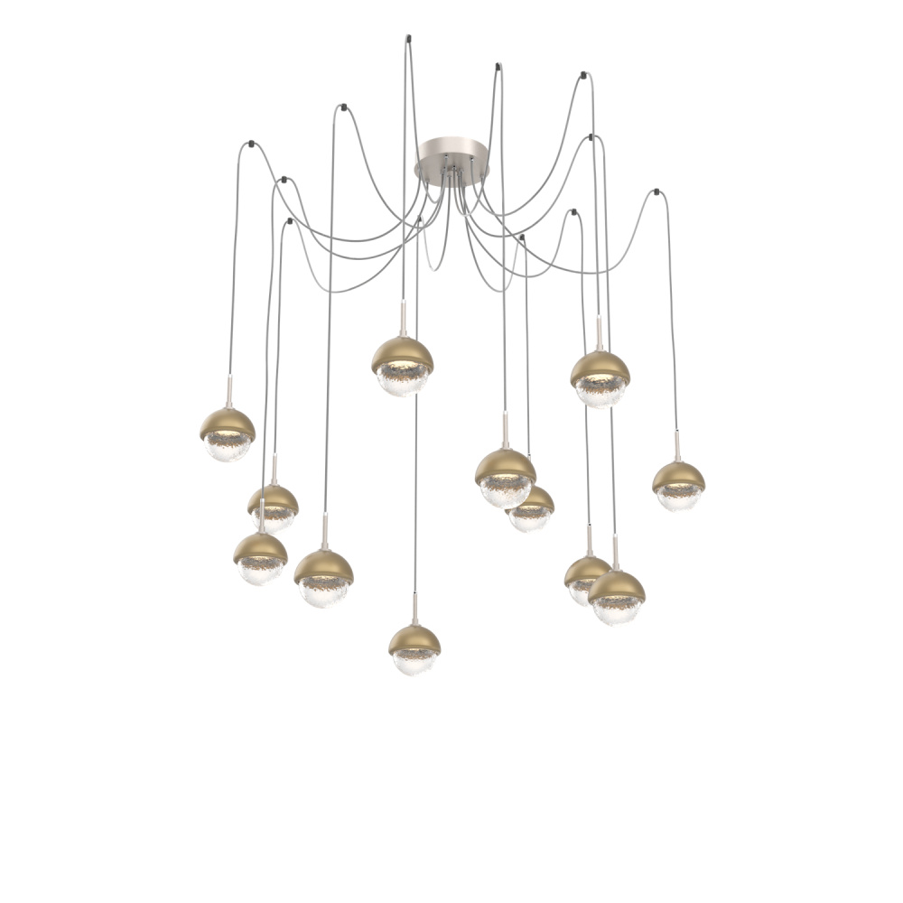 Cabochon Round 12pc Swag Multi-Pendant