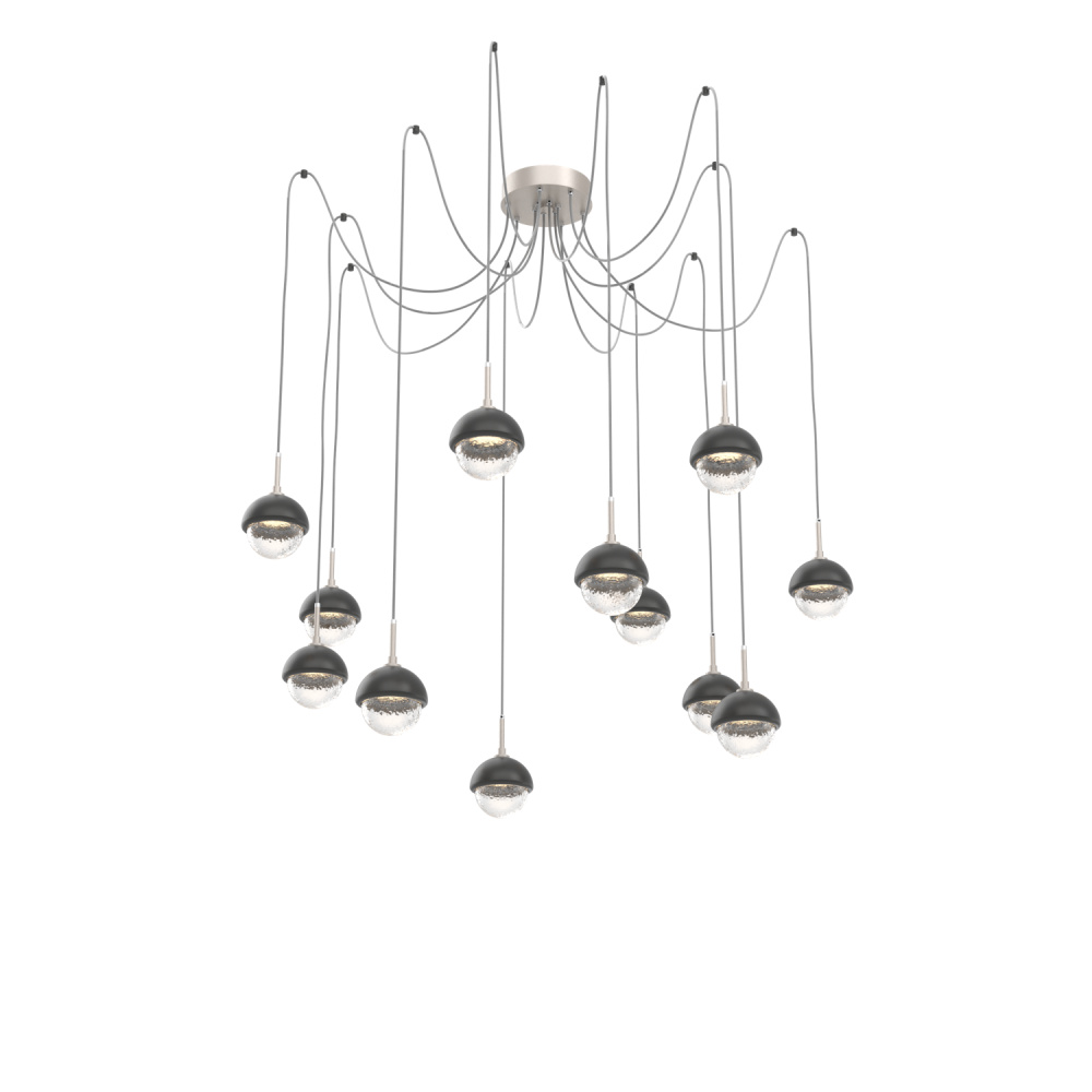 Cabochon Round 12pc Swag Multi-Pendant