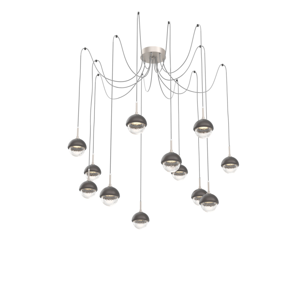 Cabochon Round 12pc Swag Multi-Pendant