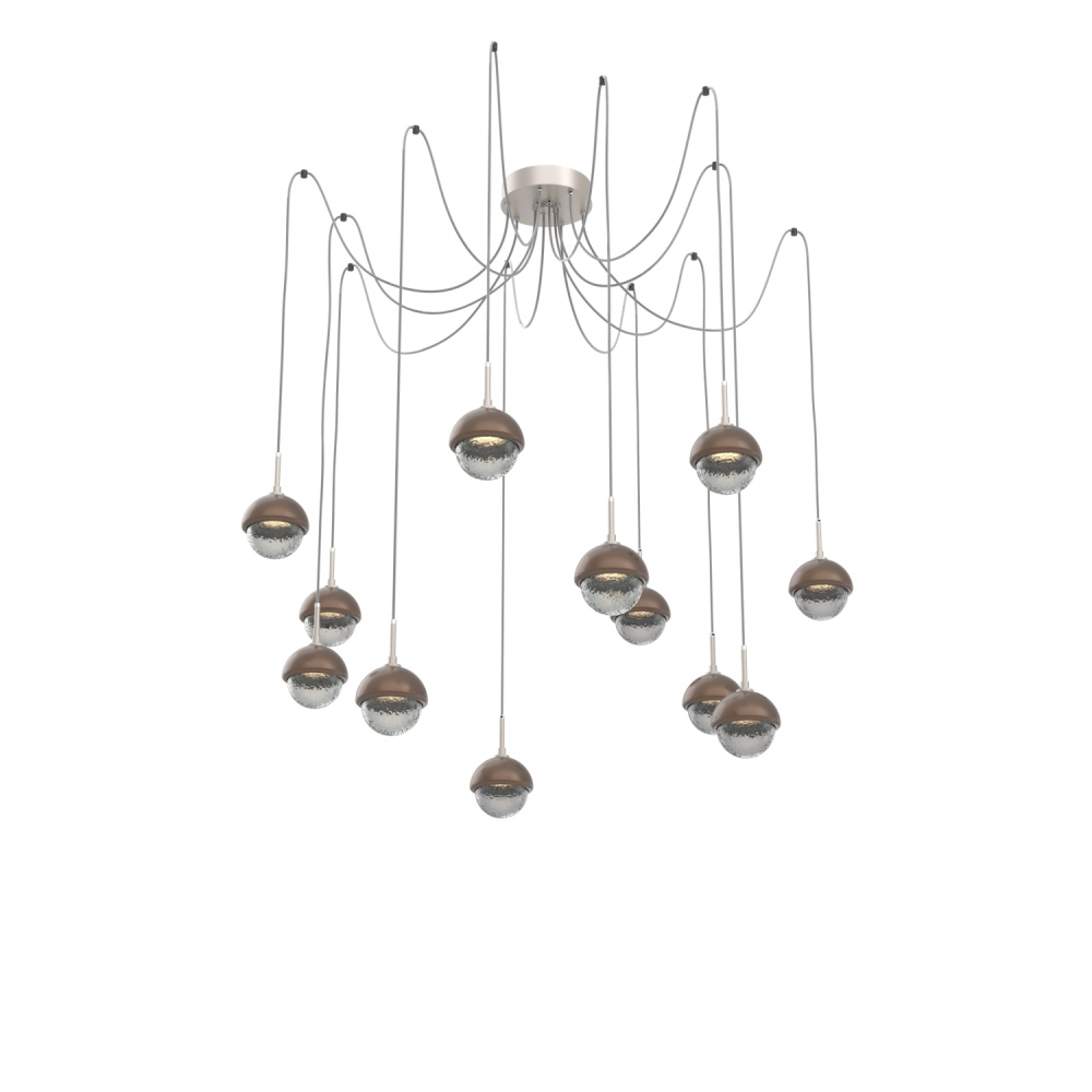 Cabochon Round 12pc Swag Multi-Pendant