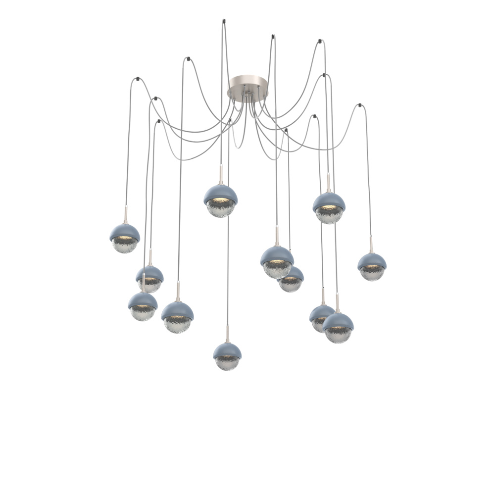 Cabochon Round 12pc Swag Multi-Pendant