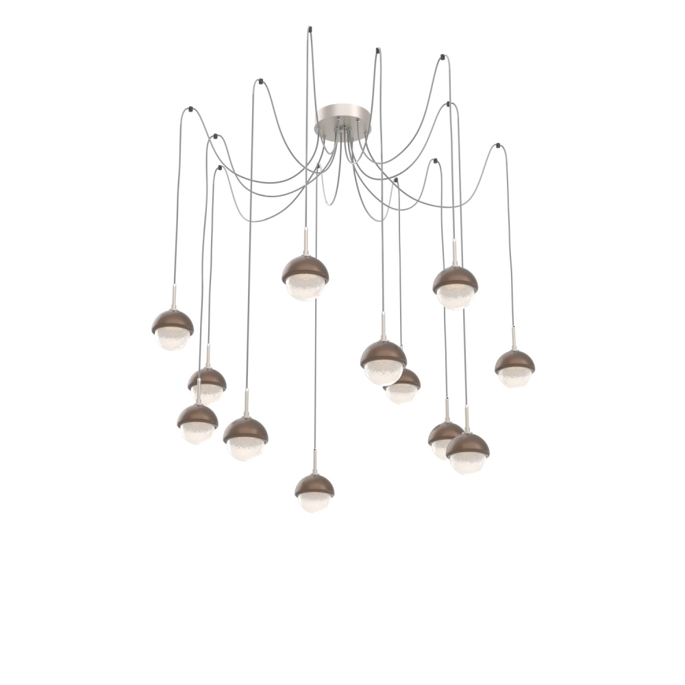 Cabochon Round 12pc Swag Multi-Pendant