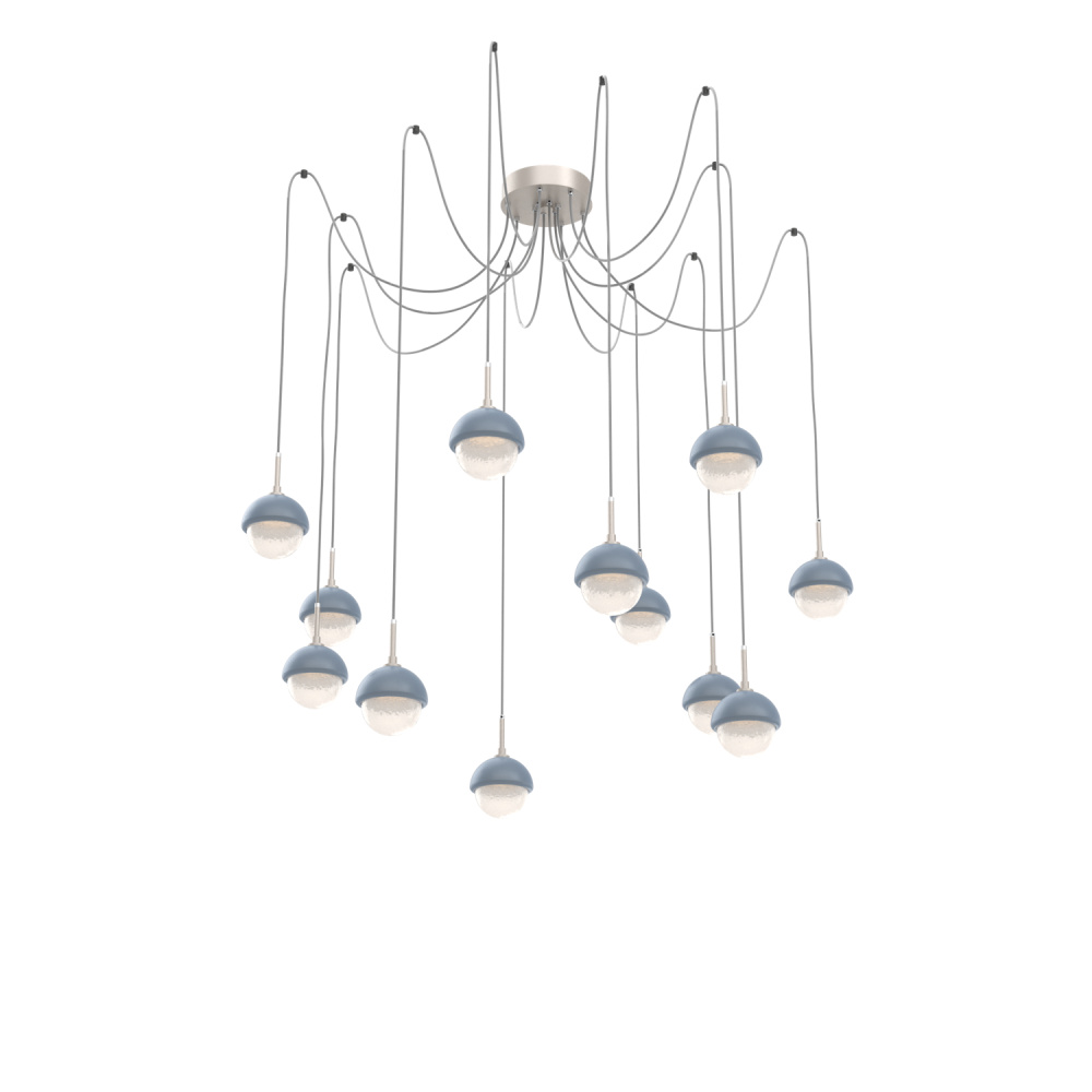 Cabochon Round 12pc Swag Multi-Pendant