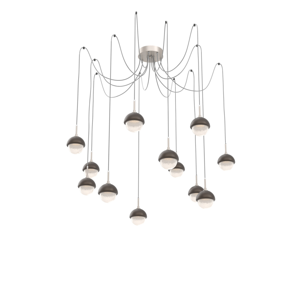 Cabochon Round 12pc Swag Multi-Pendant