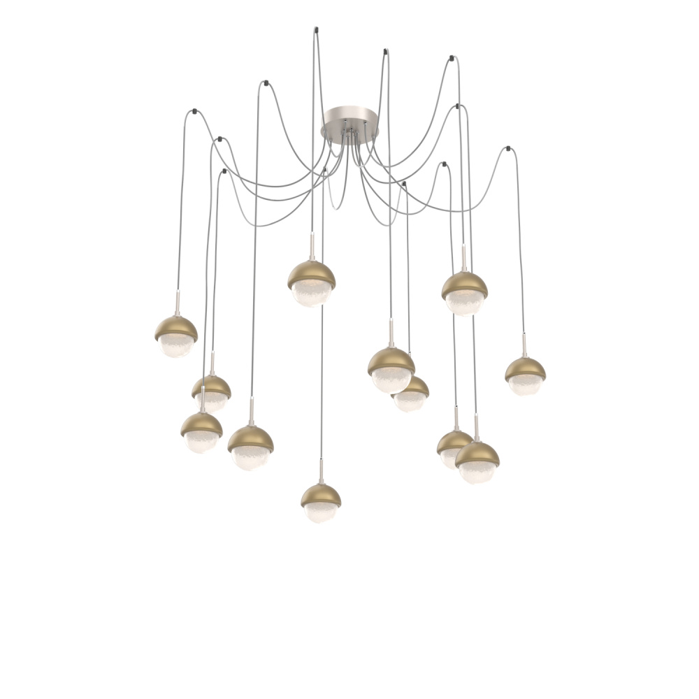 Cabochon Round 12pc Swag Multi-Pendant