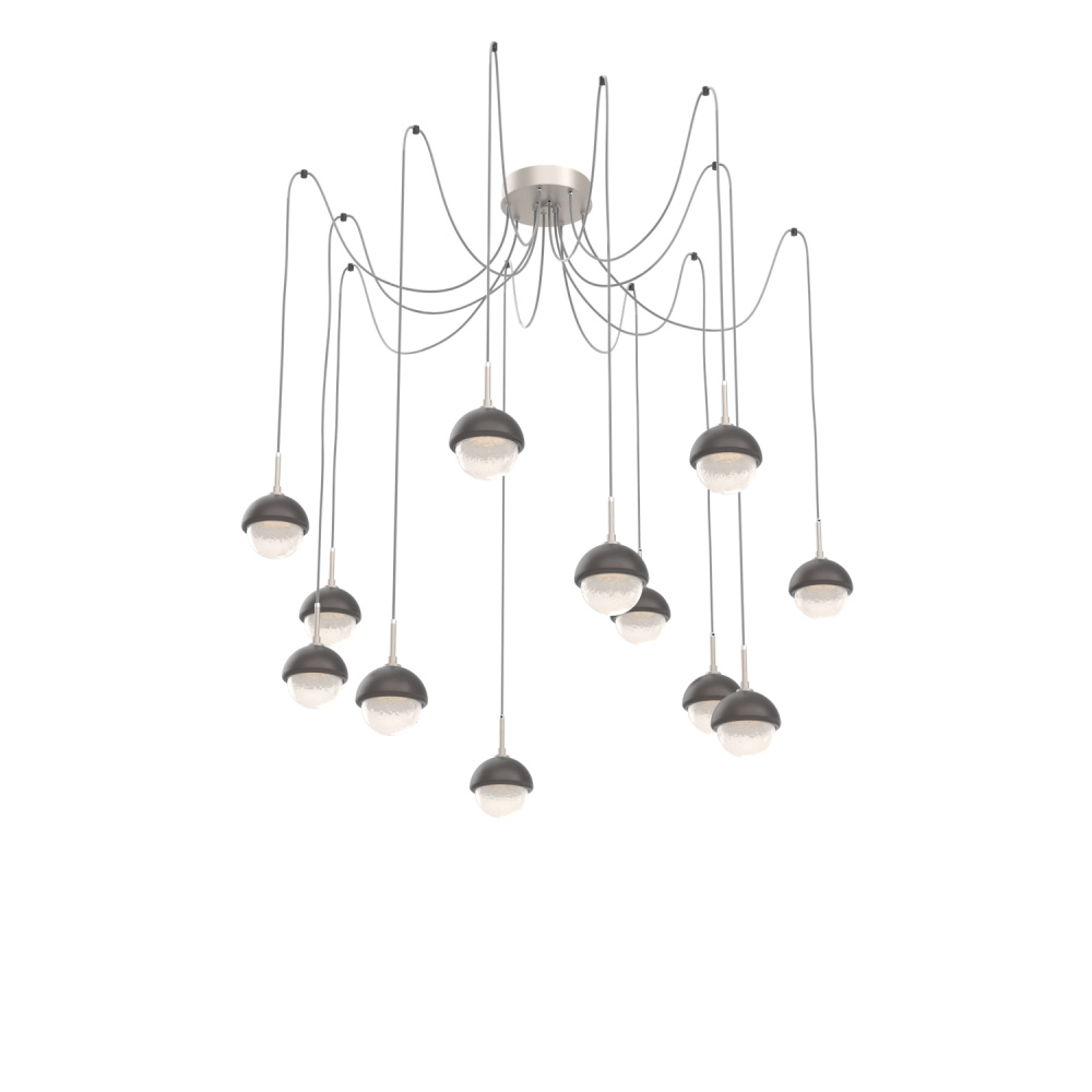 Cabochon Round 12pc Swag Multi-Pendant