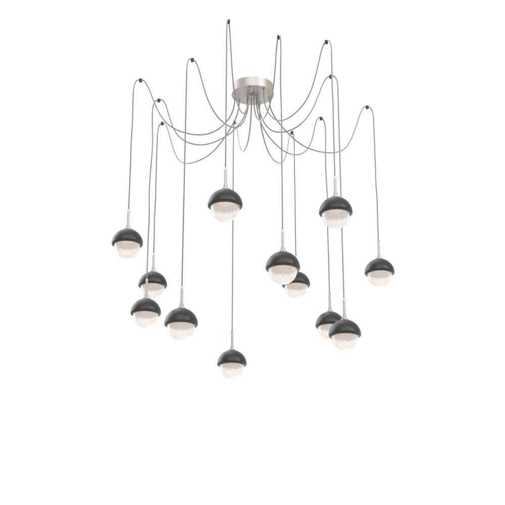 Cabochon Round 12pc Swag Multi-Pendant