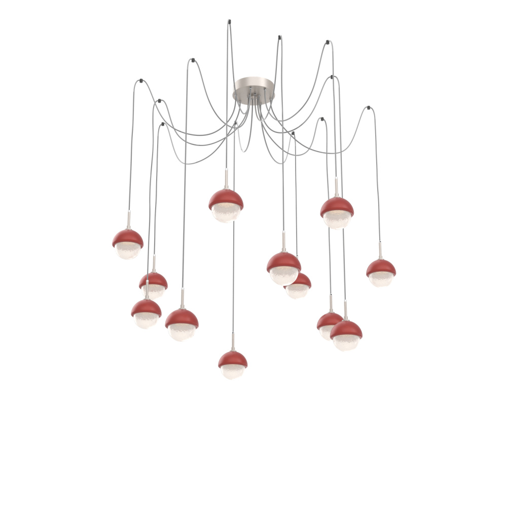 Cabochon Round 12pc Swag Multi-Pendant