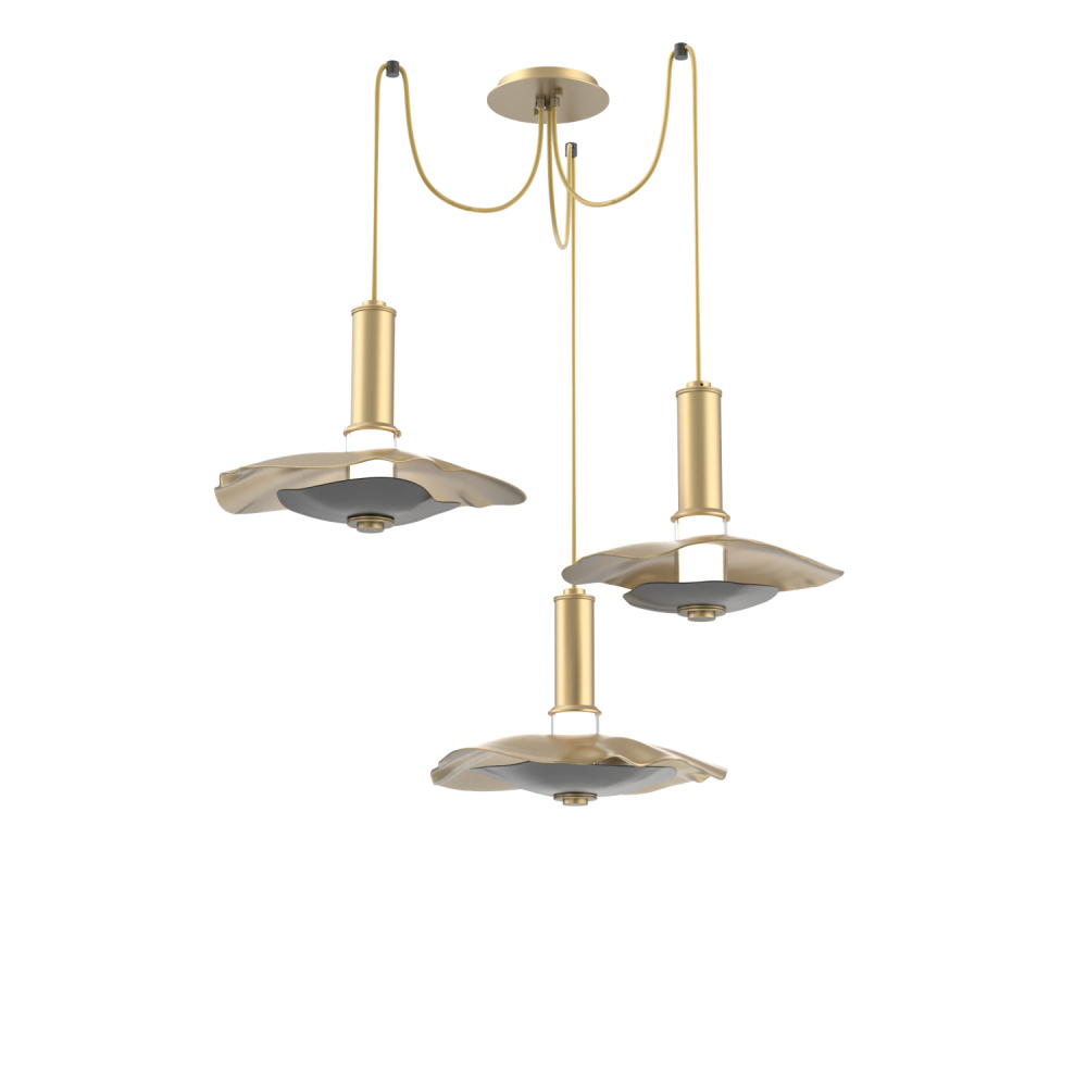Cumulus Round 3pc Swag Multi-Pendant Chandelier