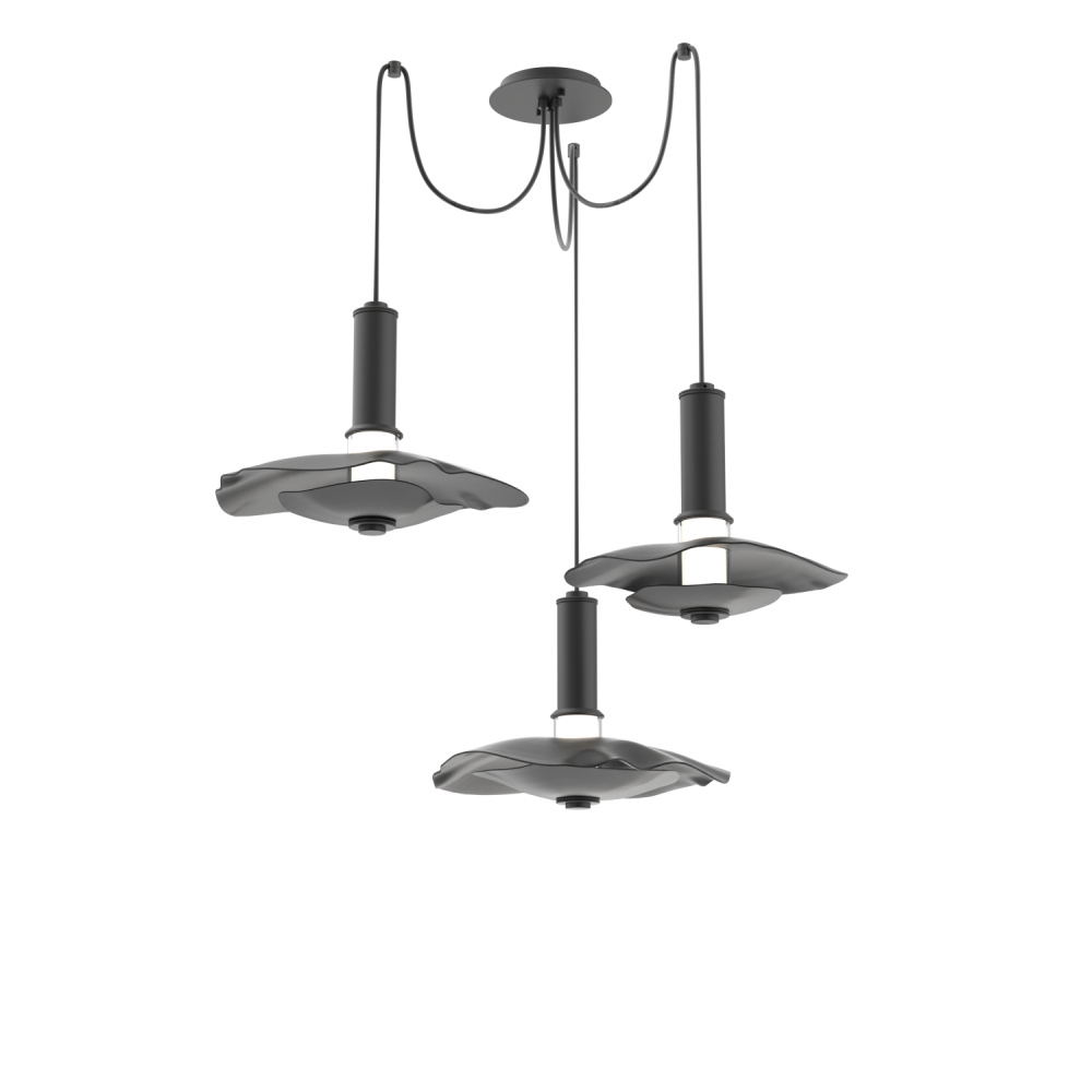 Cumulus Round 3pc Swag Multi-Pendant Chandelier
