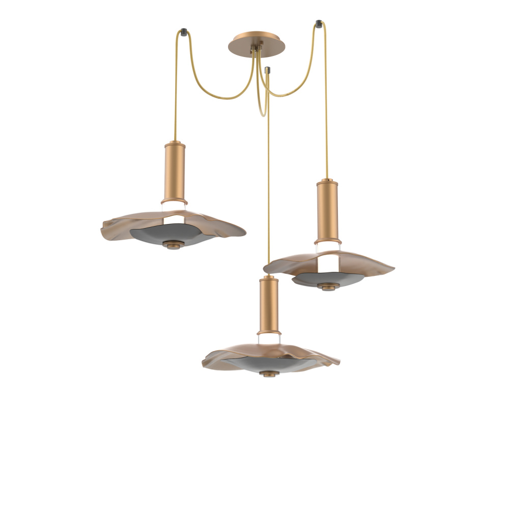 Cumulus Round 3pc Swag Multi-Pendant Chandelier