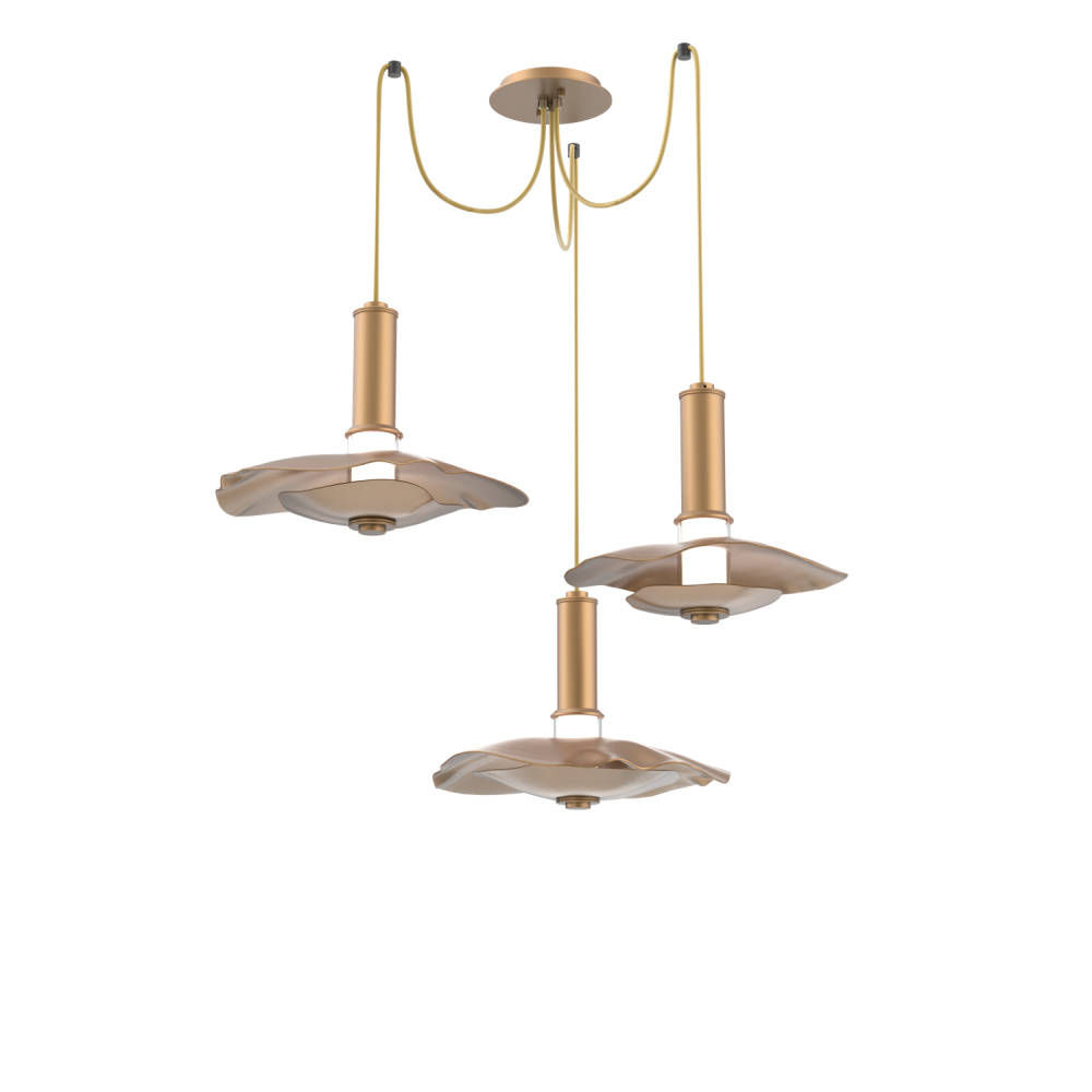 Cumulus Round 3pc Swag Multi-Pendant Chandelier