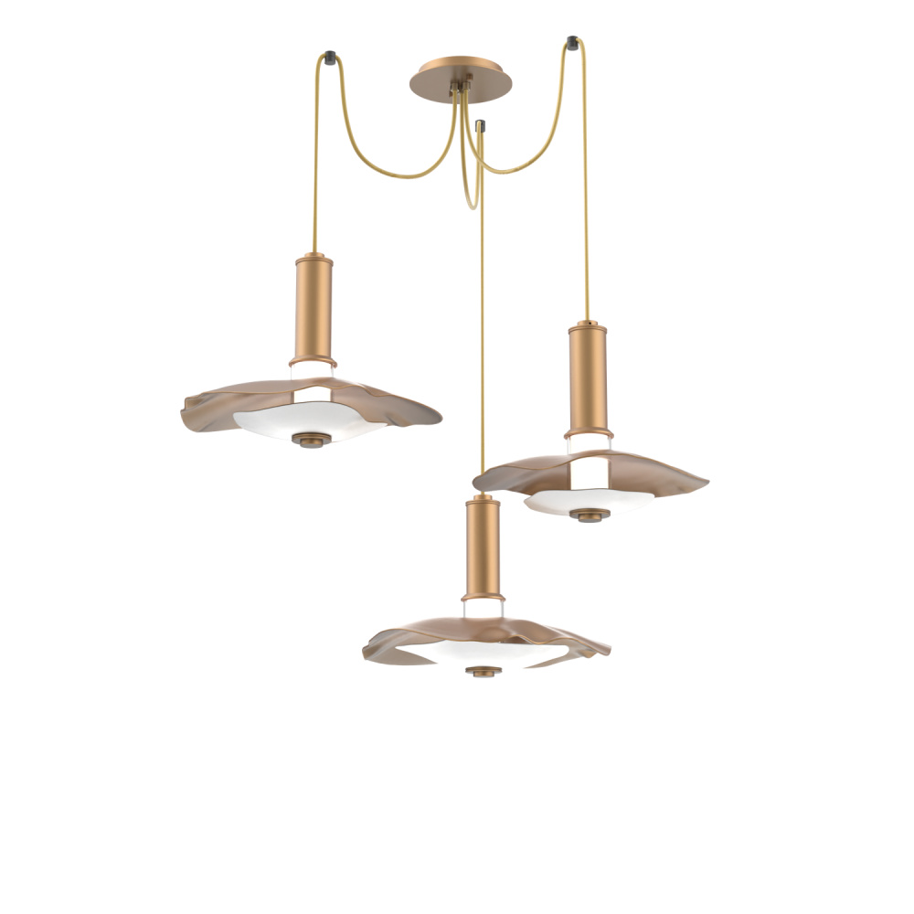 Cumulus Round 3pc Swag Multi-Pendant Chandelier