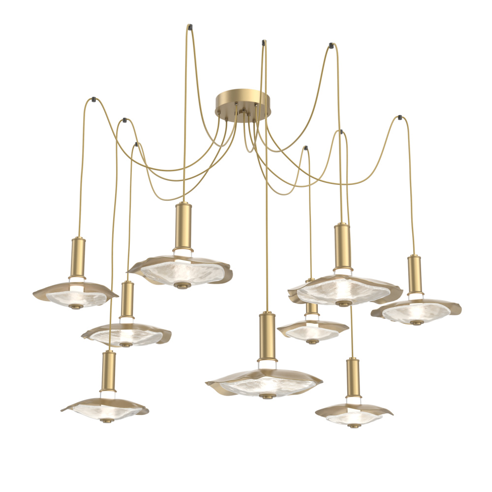 Cumulus Round 9pc Swag Multi-Pendant Chandelier