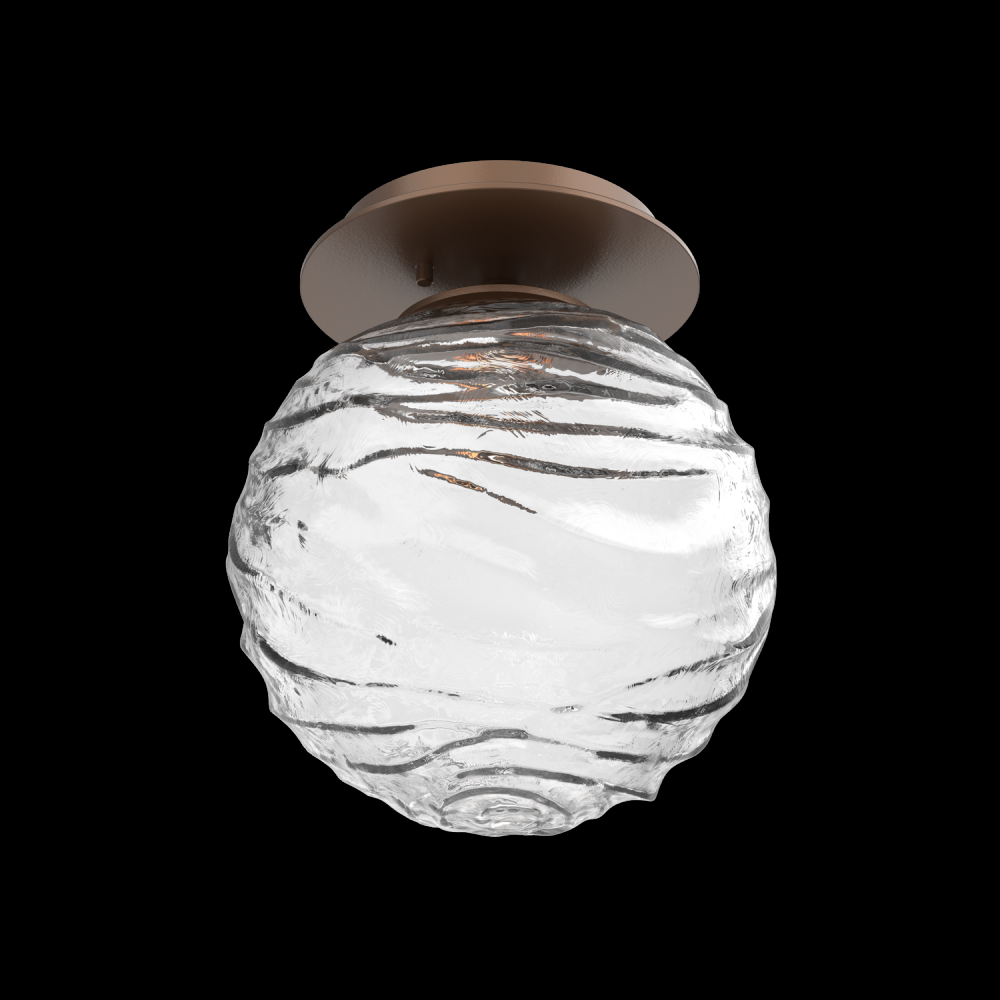 Single Glass Sconce & Flush Mount - Gaia