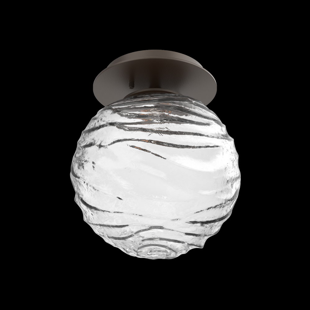 Single Glass Sconce & Flush Mount - Gaia