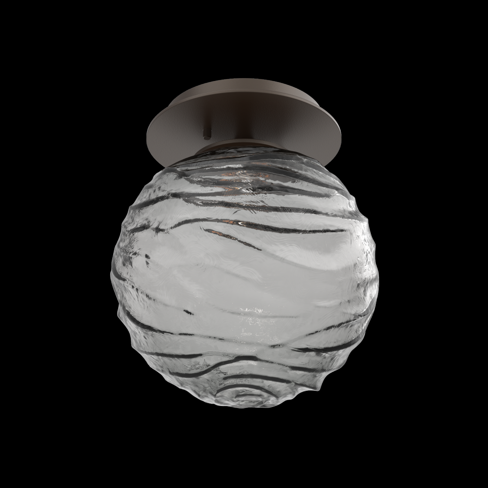 Single Glass Sconce & Flush Mount - Gaia