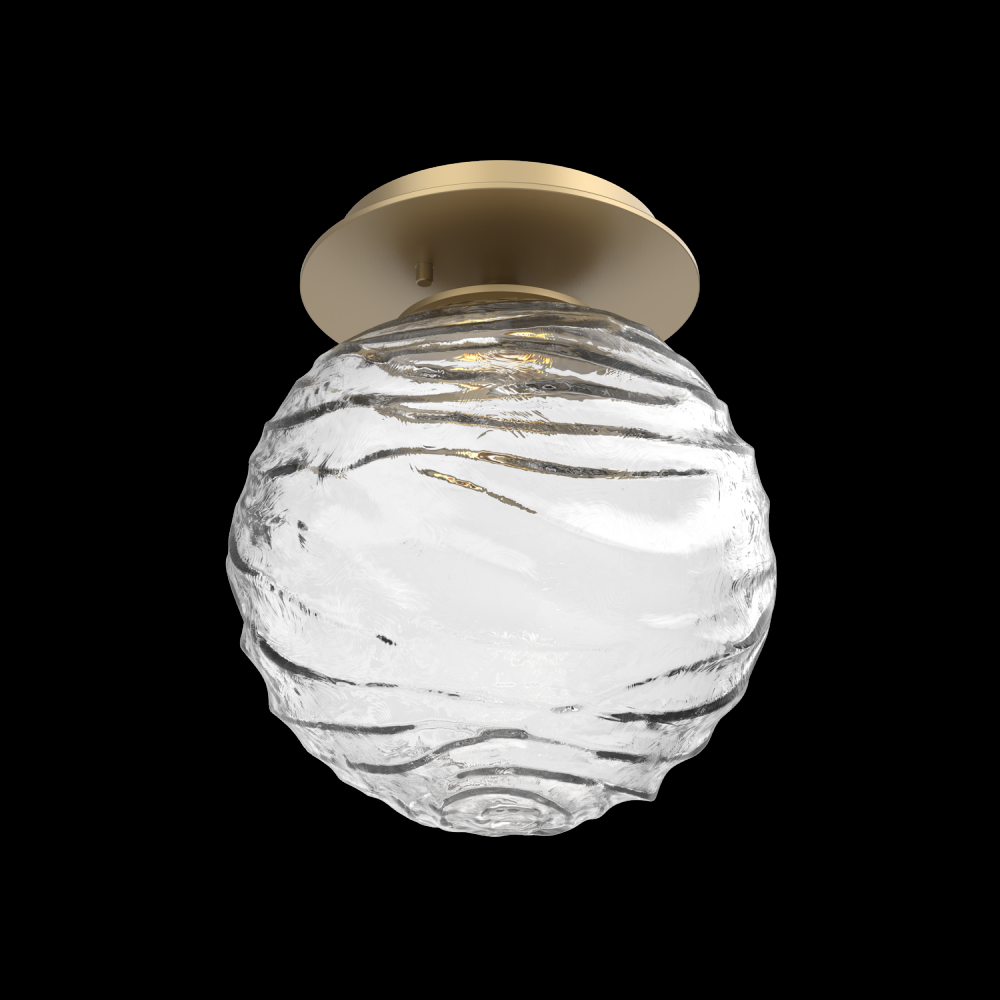 Single Glass Sconce & Flush Mount - Gaia