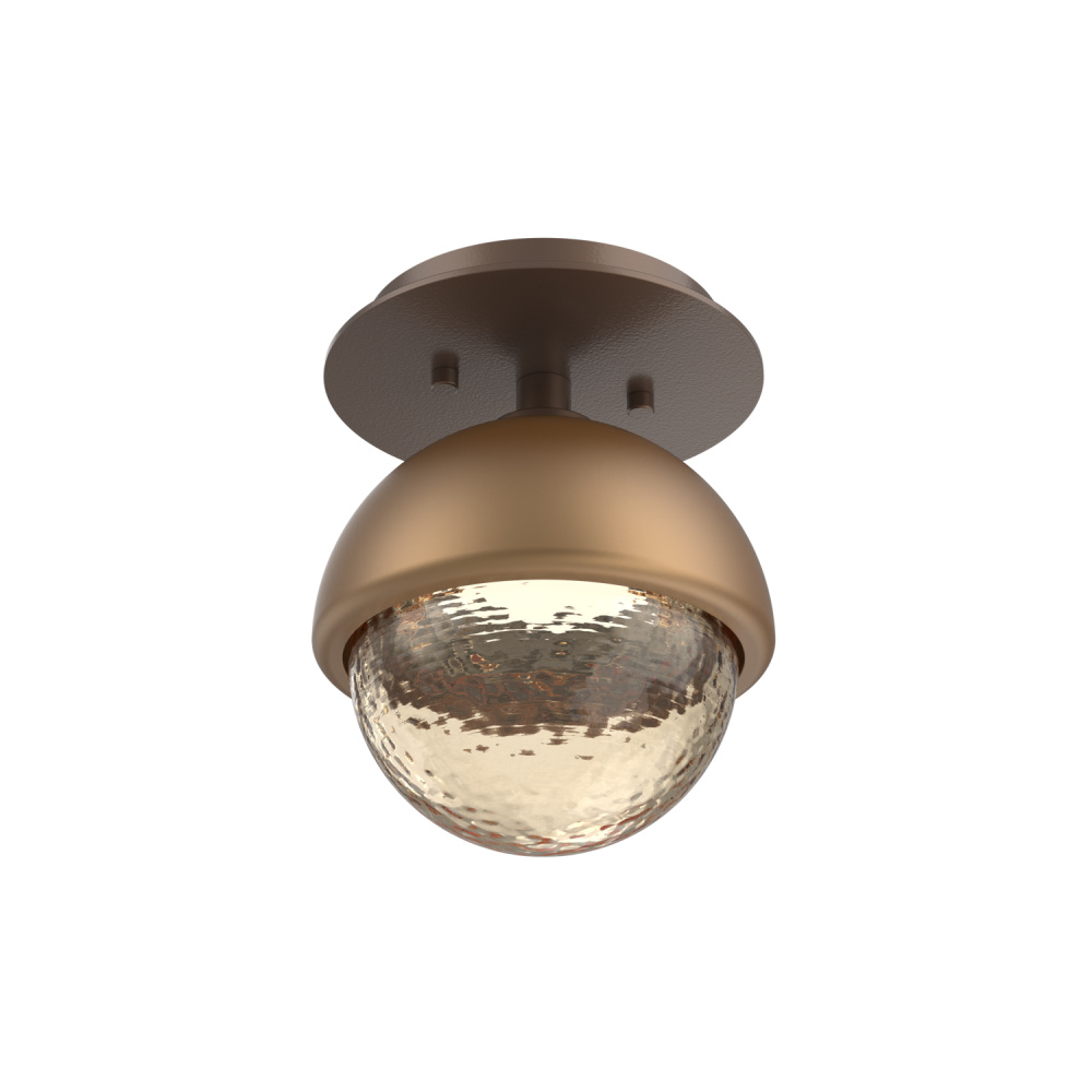 Single Glass Sconce & Flush Mount - Cabochon