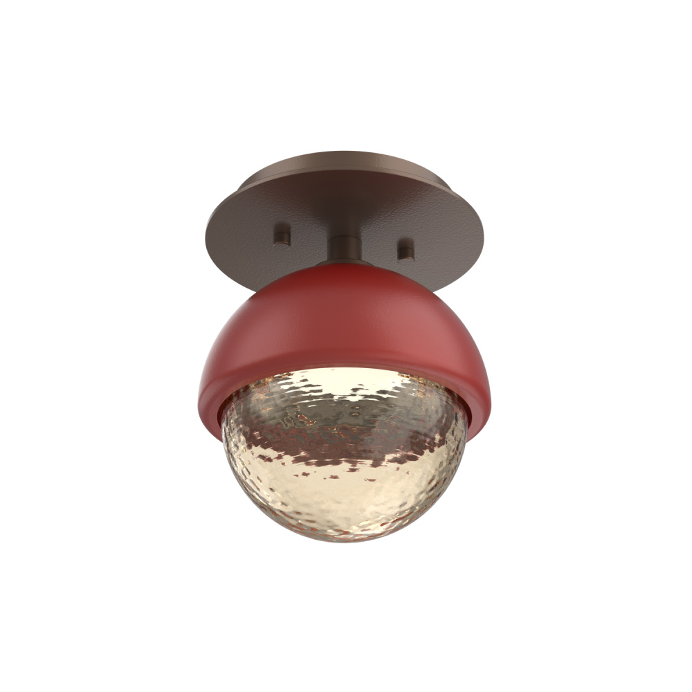 Single Glass Sconce & Flush Mount - Cabochon