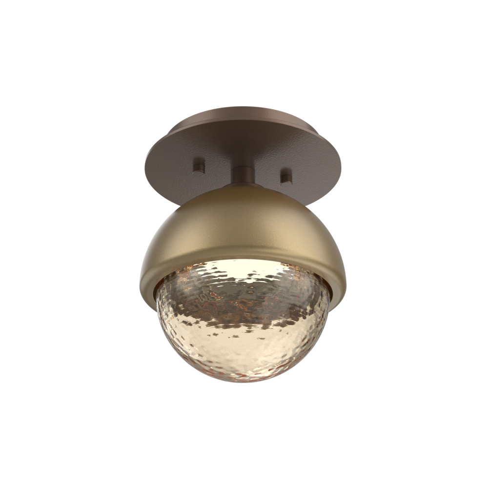 Single Glass Sconce & Flush Mount - Cabochon