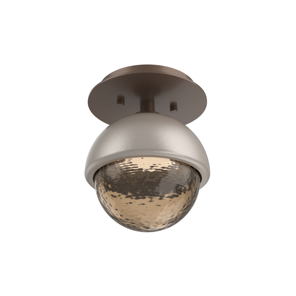 Single Glass Sconce & Flush Mount - Cabochon