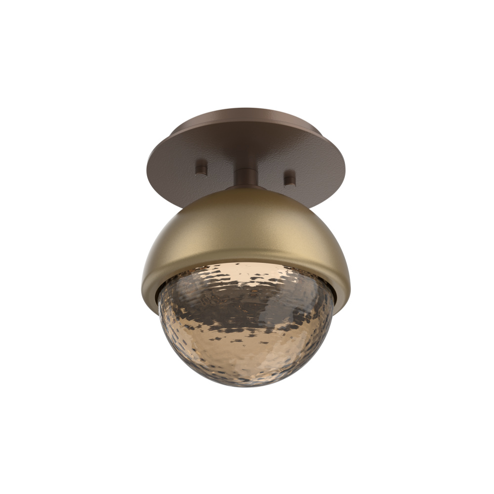 Single Glass Sconce & Flush Mount - Cabochon
