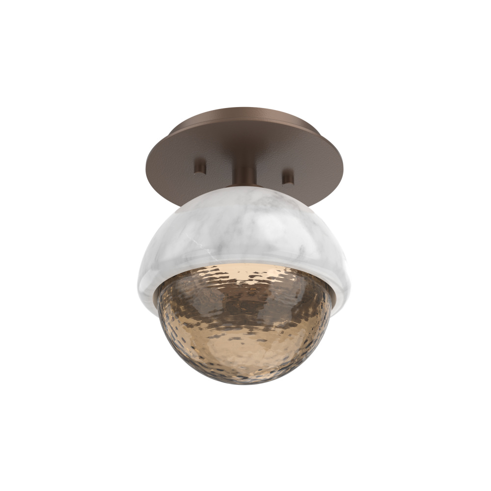 Single Glass Sconce & Flush Mount - Cabochon