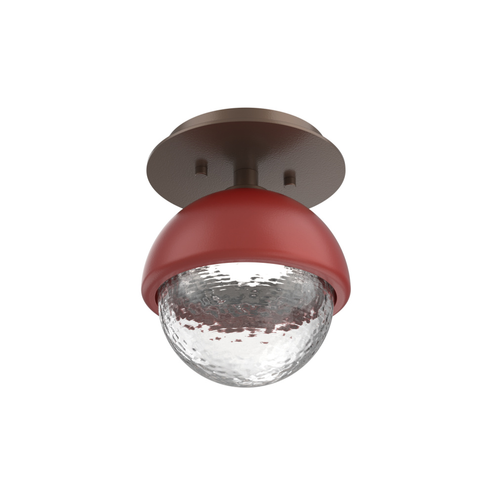 Single Glass Sconce & Flush Mount - Cabochon