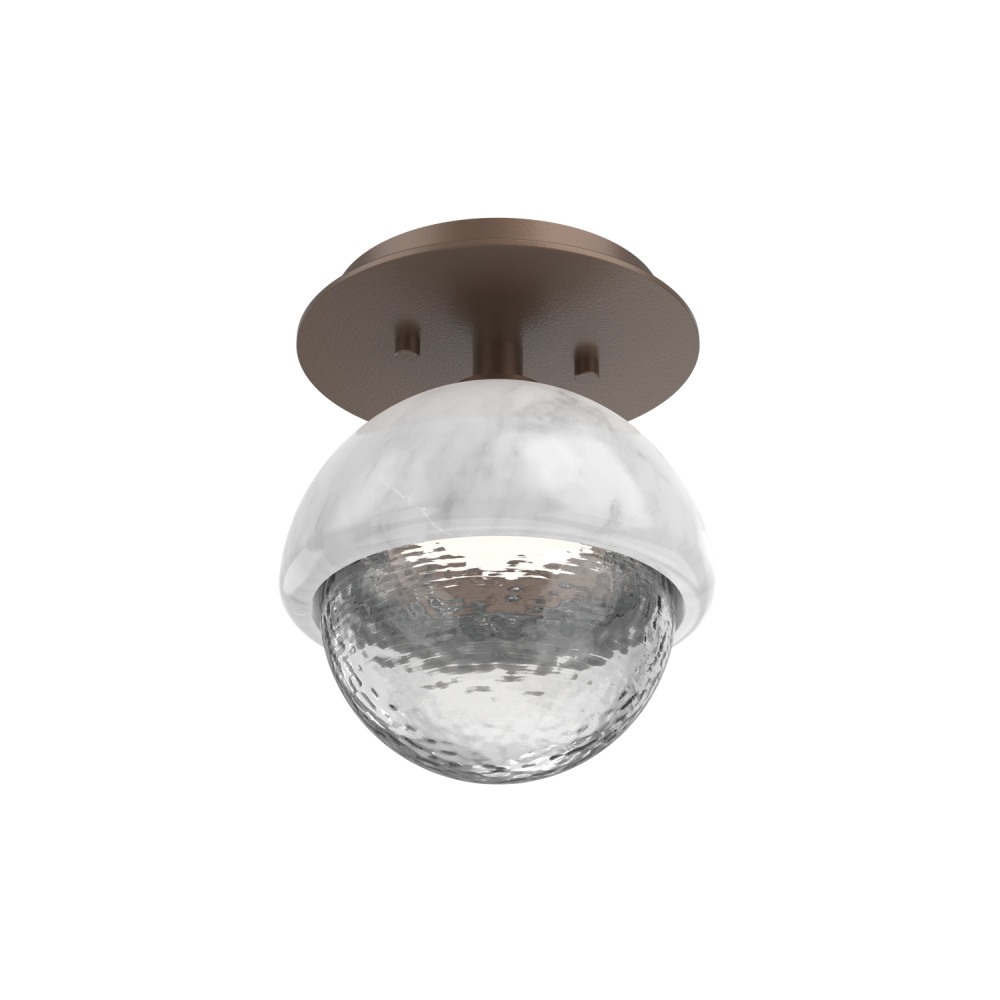 Single Glass Sconce & Flush Mount - Cabochon