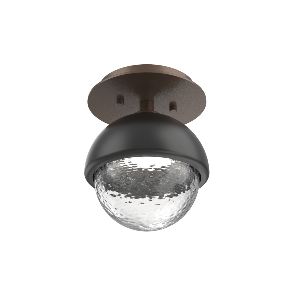 Single Glass Sconce & Flush Mount - Cabochon