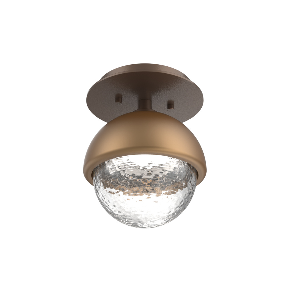 Single Glass Sconce & Flush Mount - Cabochon