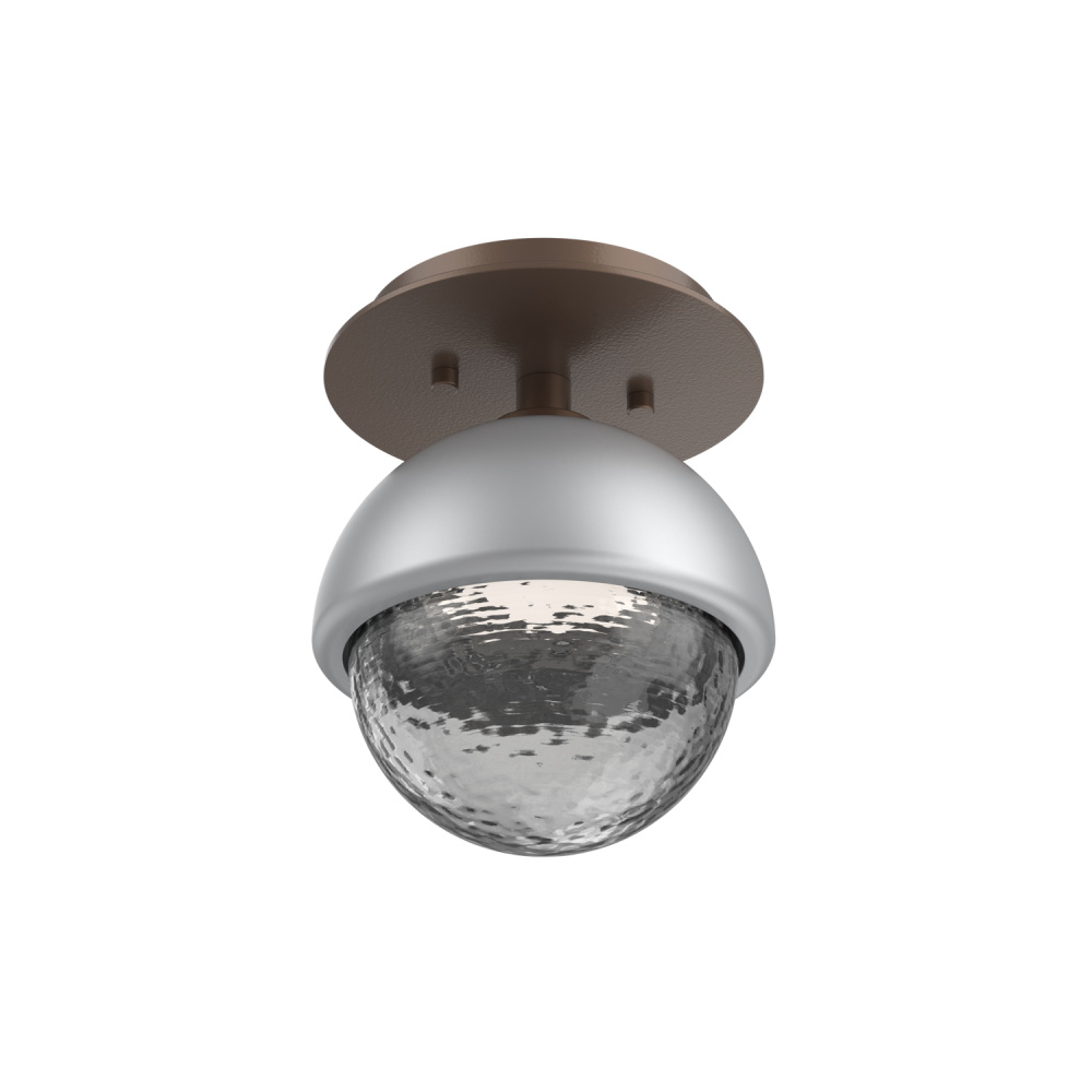 Single Glass Sconce & Flush Mount - Cabochon