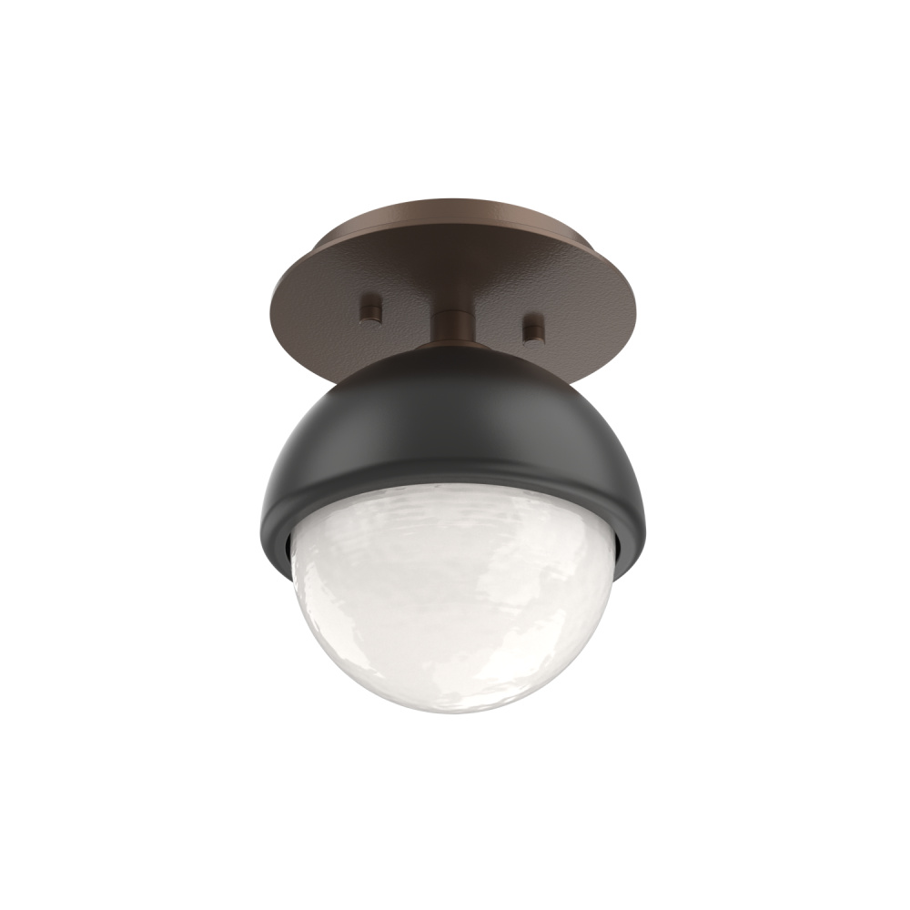 Single Glass Sconce & Flush Mount - Cabochon