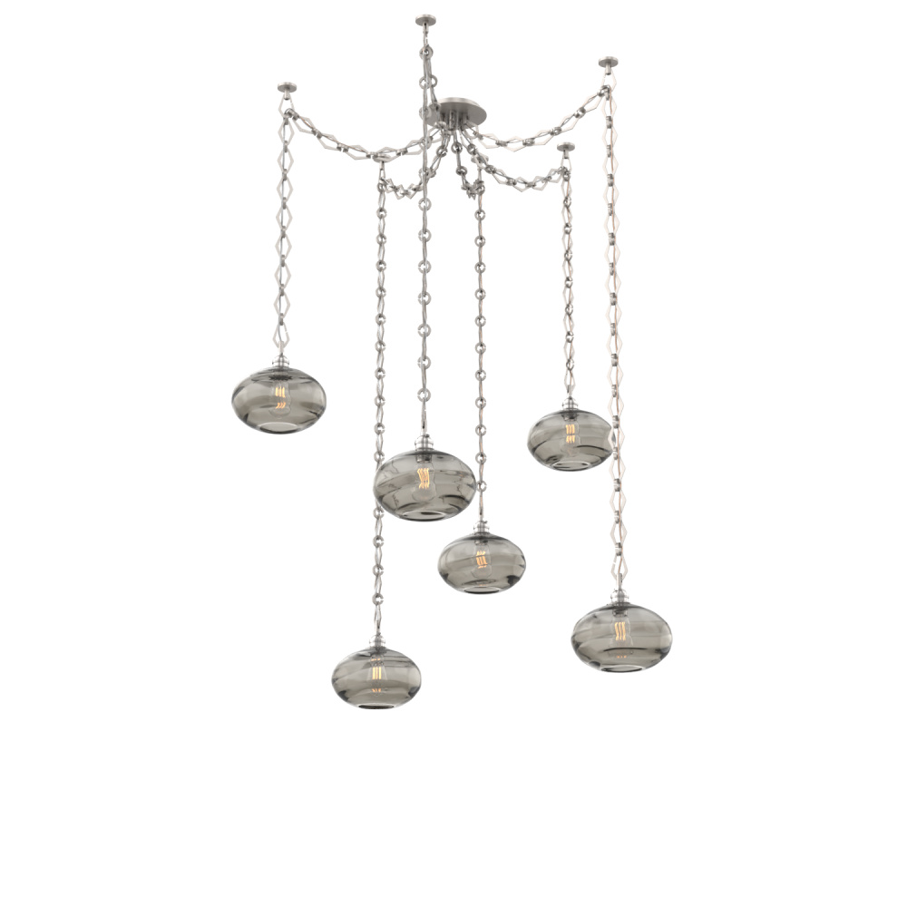 Coppa Round 6pc Swag Multi-Pendant Chain