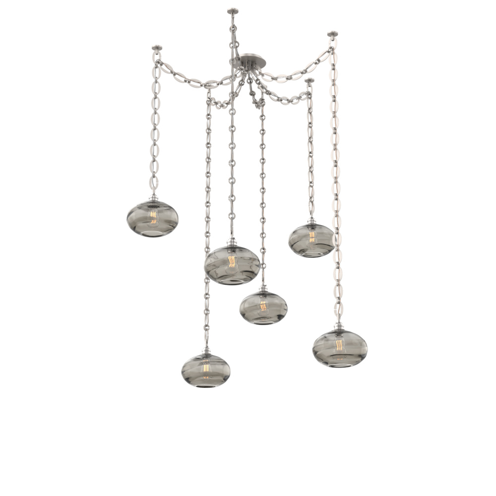 Coppa Round 6pc Swag Multi-Pendant Chain