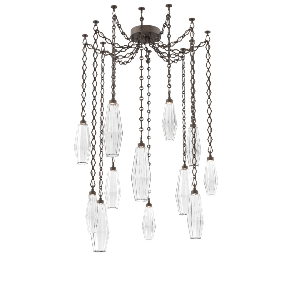 Aalto Round 12pc Swag Multi-Pendant Chain