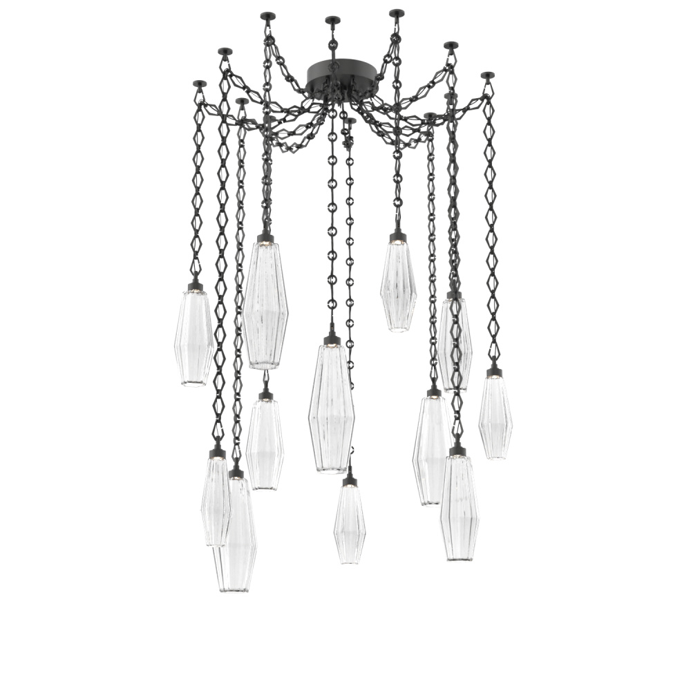 Aalto Round 12pc Swag Multi-Pendant Chain