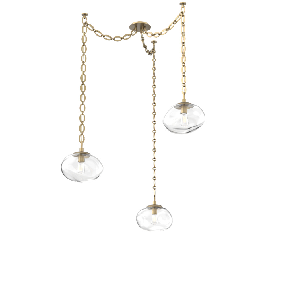 Nova Round 3pc Swag Multi-Pendant Chain (Bulb)