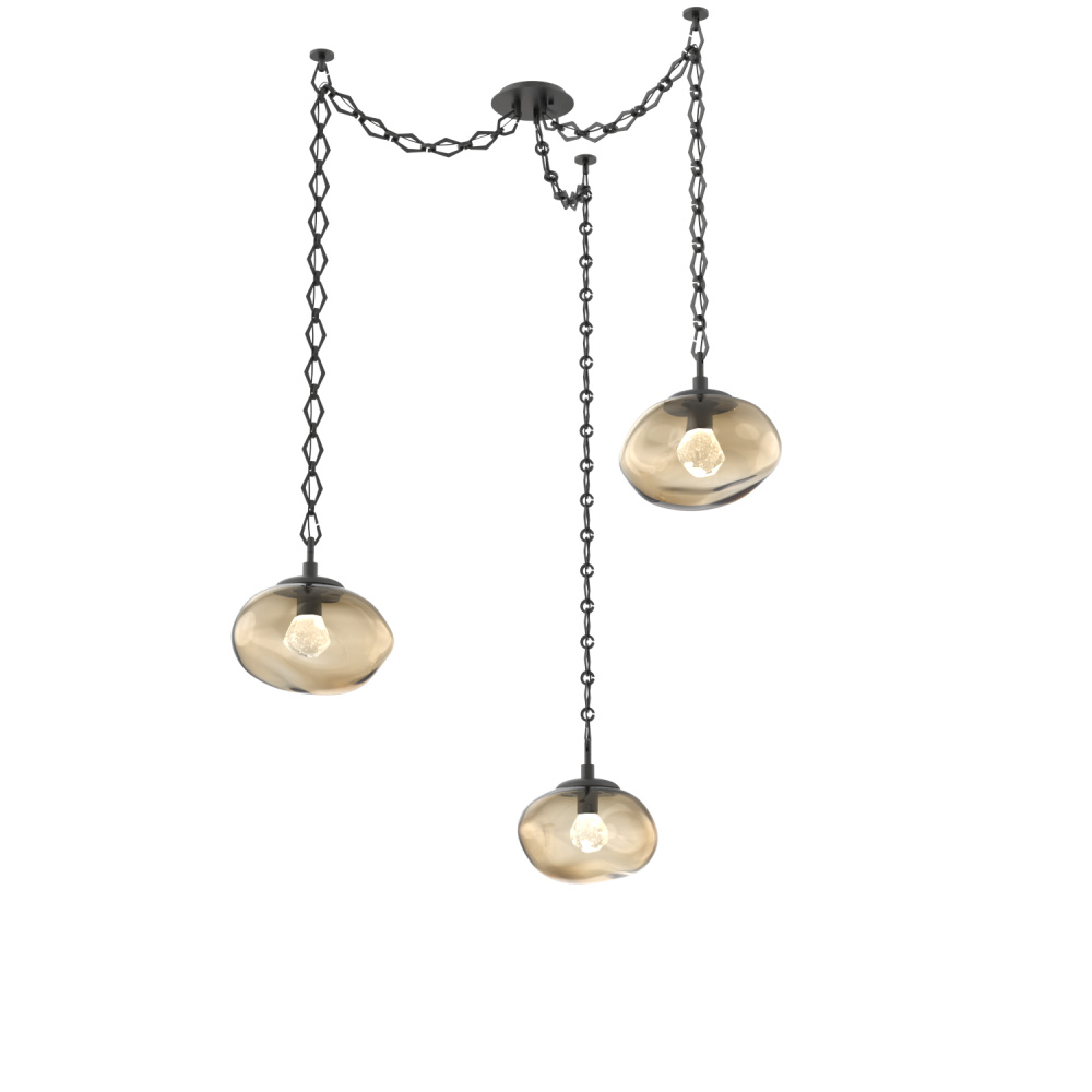 Nova LED Multi Light Pendant Matte Black