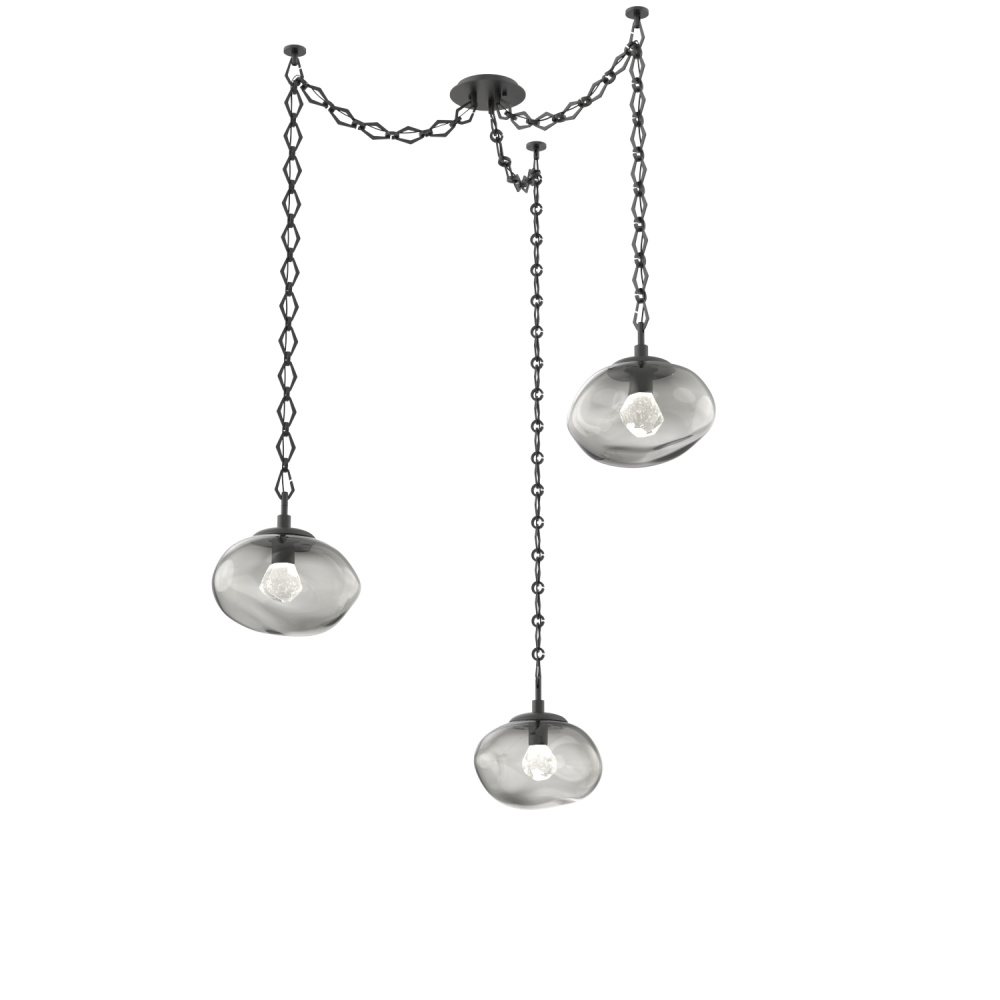 Nova LED Multi Light Pendant Matte Black