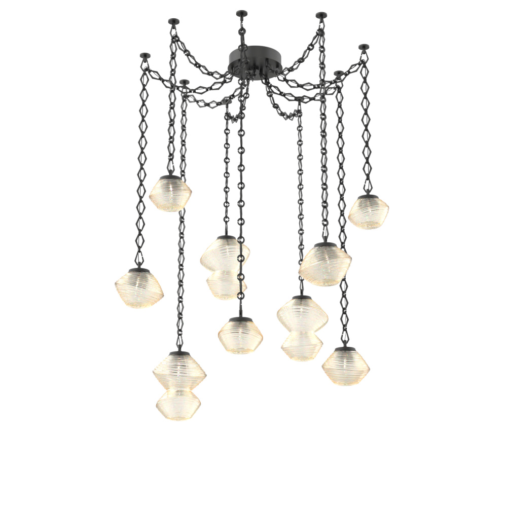 Mesa Multi Light Pendant Matte Black