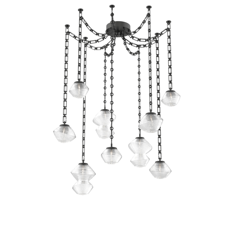 Mesa Multi Light Pendant Matte Black