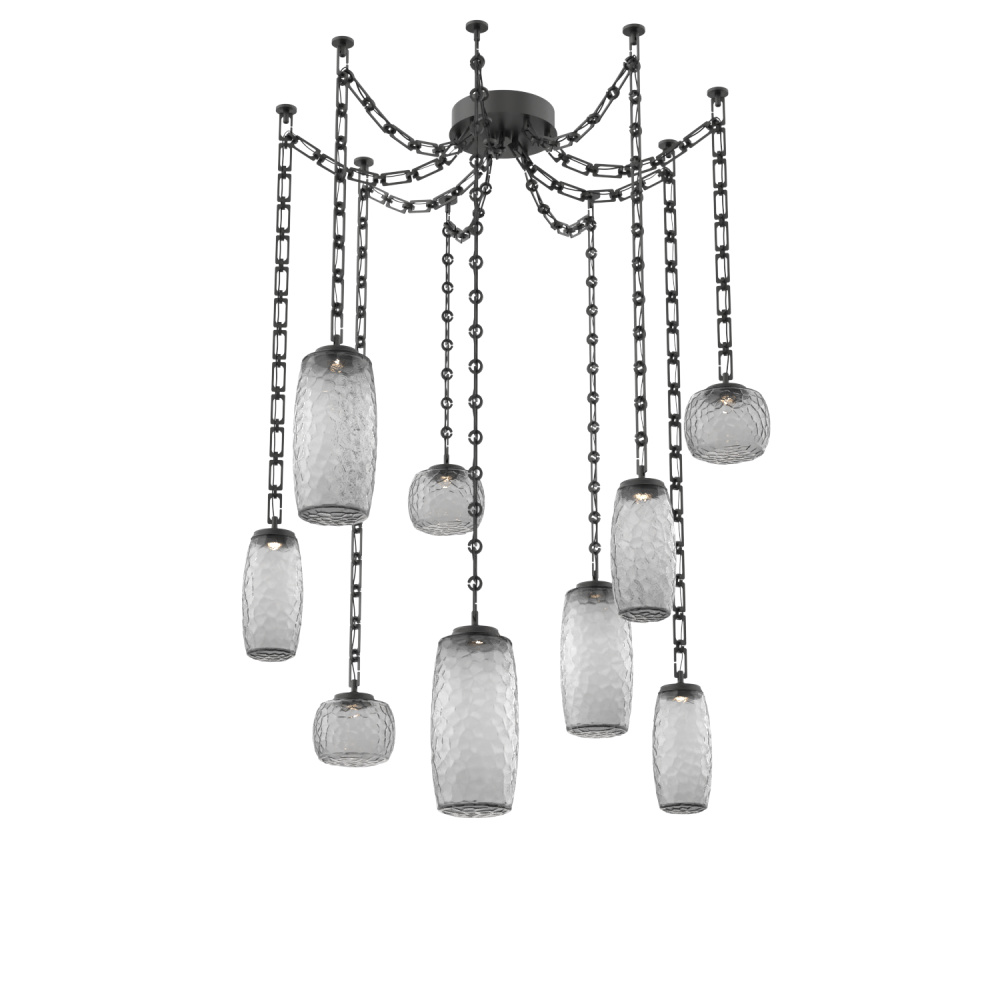 Vessel Round Chain 9pc Swag Multi-Pendant