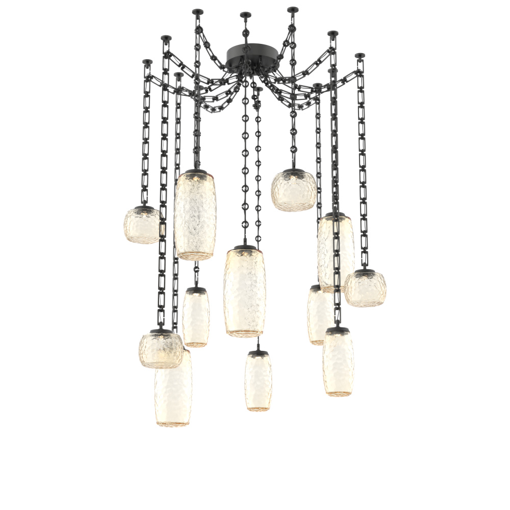 Vessel Multi Light Pendant Matte Black