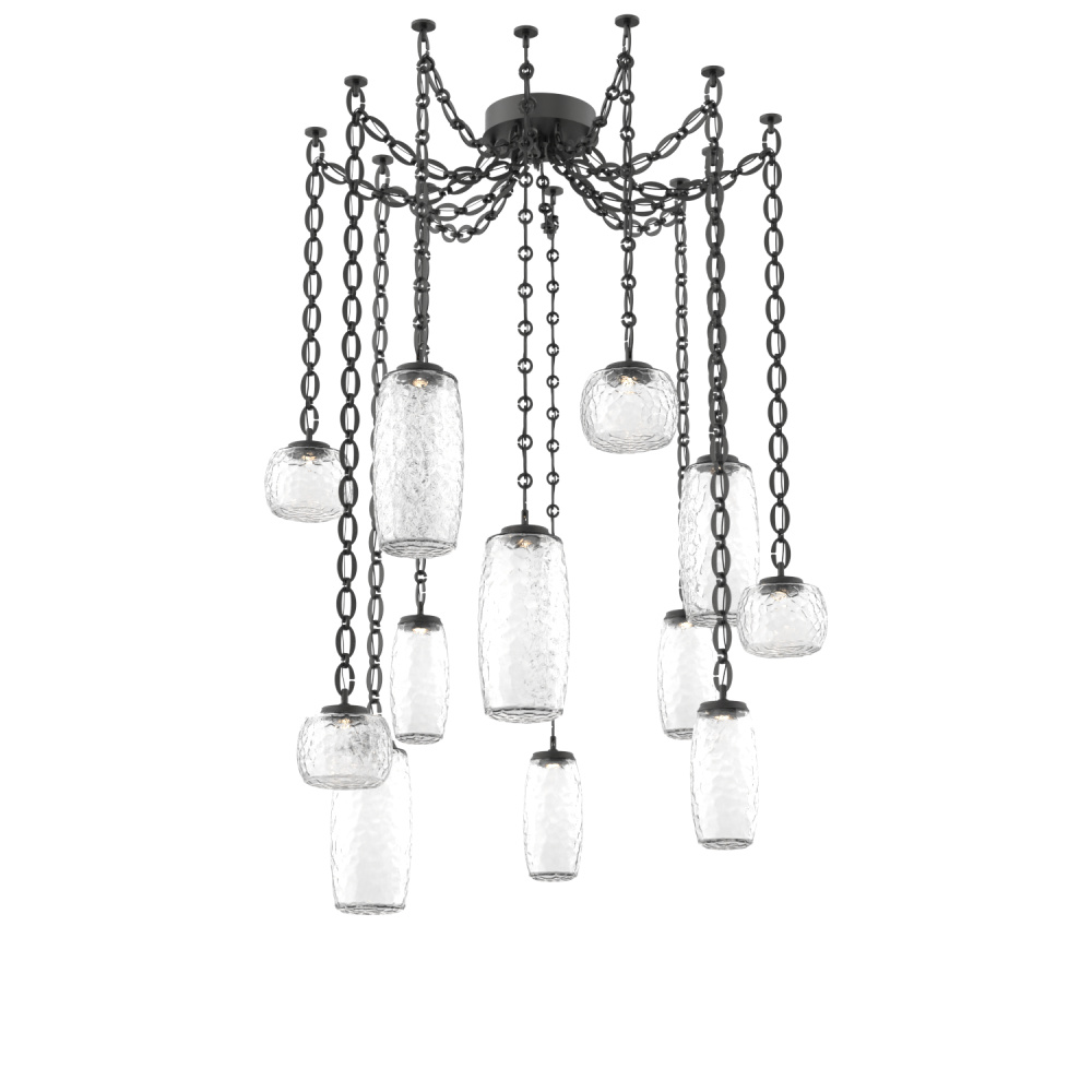 Vessel Multi Light Pendant Matte Black