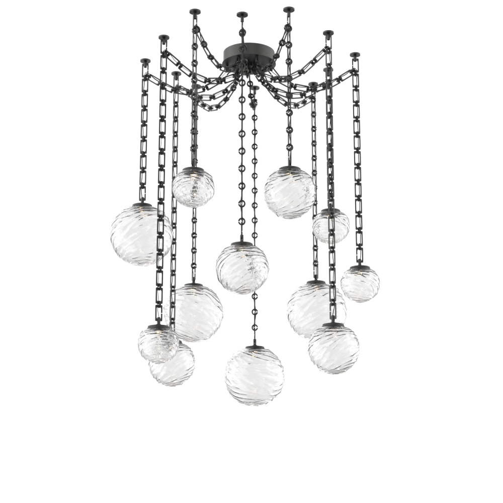 Gaia Round Chain 12pc Swag Multi-Pendant