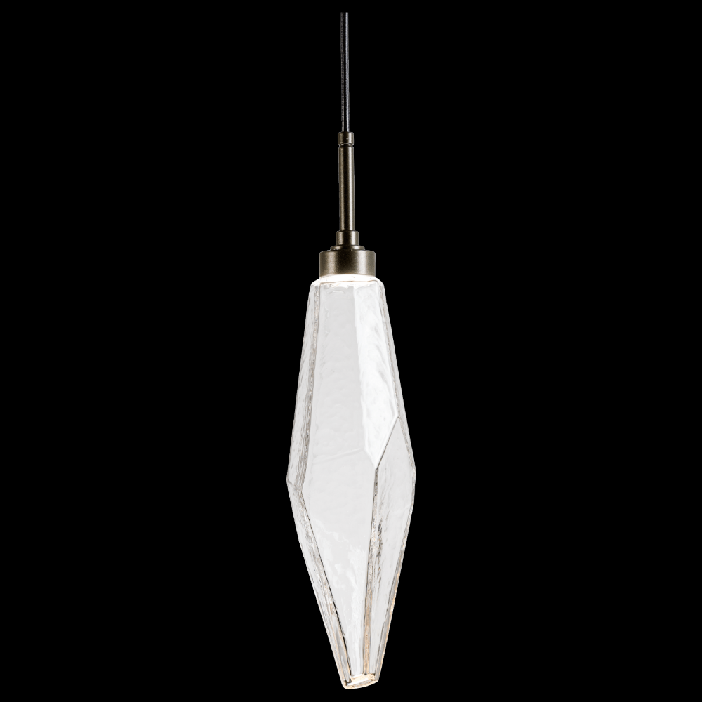 Rock Crystal Pendant - 15-Inch