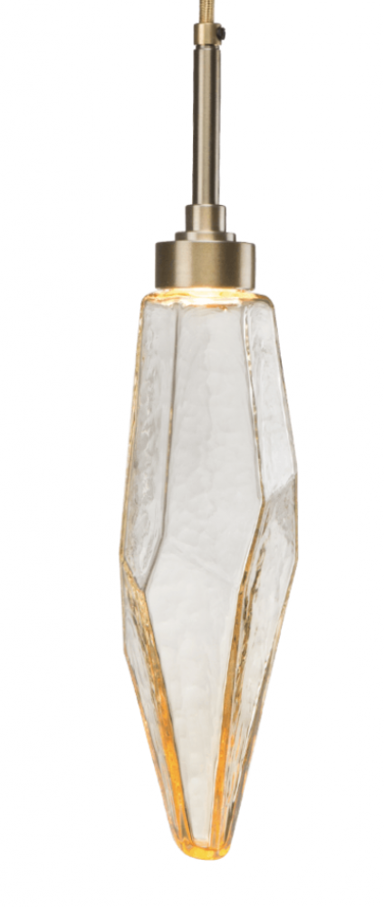 Rock Crystal Pendant - 15-Inch